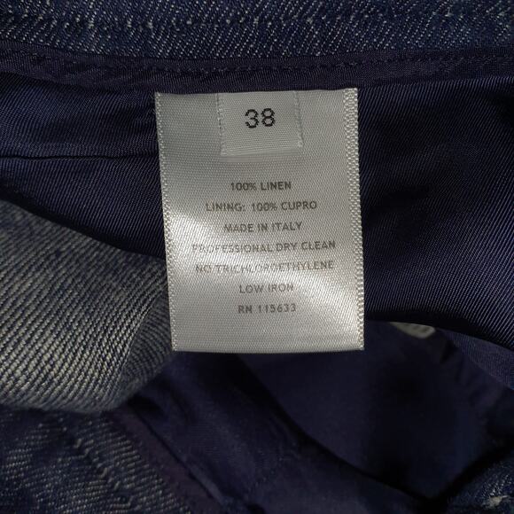 Gabriela Hearst Classic Blue Trousers Clothing Size 38 - Picture 5 of 5